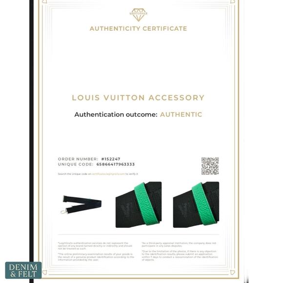 Louis Vuitton Black Green Nylon Alpha Messenger Shoulder Strap Adjustable LV - Picture 16 of 16